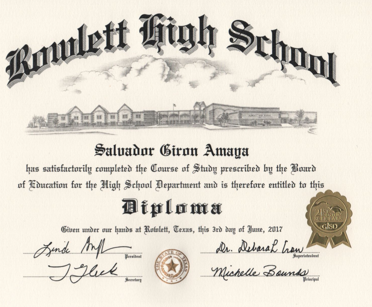 High School Diploma